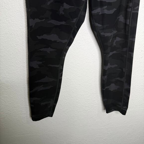 Athleta Womens Leggings Size L Black Ultimate Camo 7/8 Tight Camouflage - Picture 8 of 14